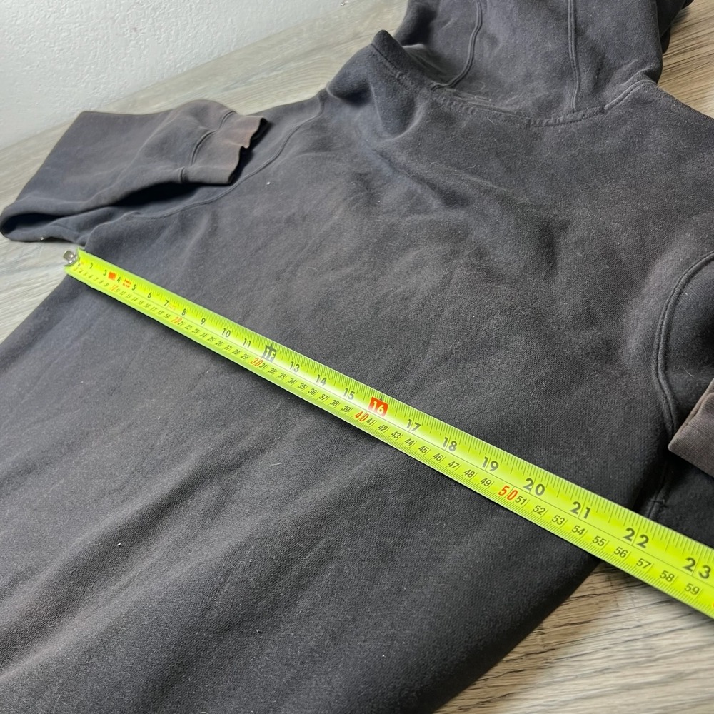 Nike Hoodie Mens Large Black Pullover Fleece Embroidered Logo Sportswear Casual - Picture 7 of 10